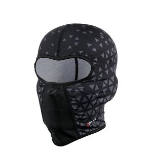 Cagoule moto noire respirante