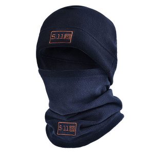 Cagoule polaire bleu marine