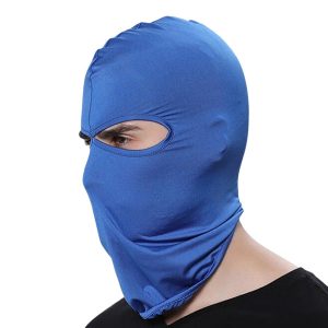 Cagoule Bleue Élastique Respirante