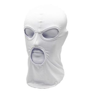 Cagoule moto blanche respirante