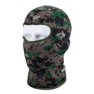 Cagoule camouflage militaire unisexe