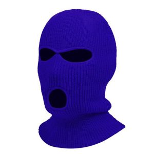 Cagoule Bleue Hiver Intégrale
