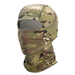 Cagoule camouflage unisexe polyester