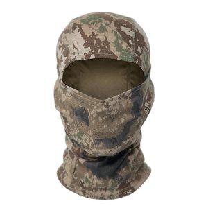 Cagoule camouflage respirante polyester