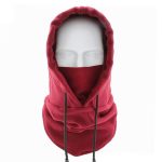 Cagoule thermique rouge Bordeaux