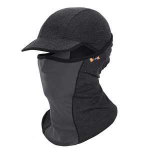 Cagoule Casquette Noire Unisexe