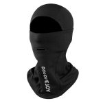 Cagoule Noire Chaude Imperméable