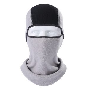 Cagoule Polaire Grise Unisexe