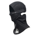 Cagoule noire sport cheveux longs