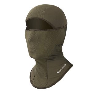 Cagoule kaki robuste pour homme