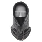 Cagoule mixte polaire grise