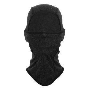 Cagoule polaire noire enfant mixte