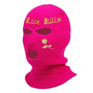 Cagoule unisexe rose fluo