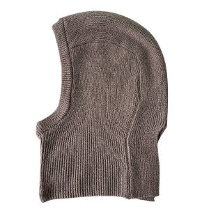Cagoule Marron Froid Hiver Femme