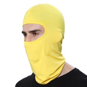 Cagoule Jaune Moto Respirante