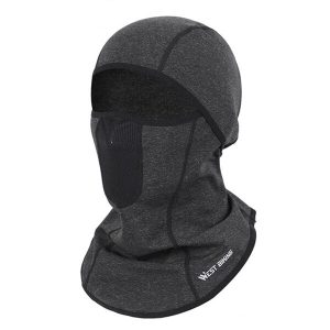 Cagoule noire lycra hiver