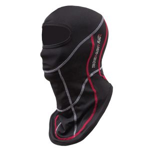 Cagoule moto noire unisexe