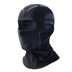 Cagoule Moto Noire Bleue Unisexe