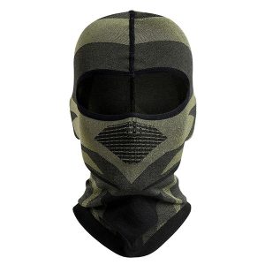 Cagoule moto respirante noir kaki