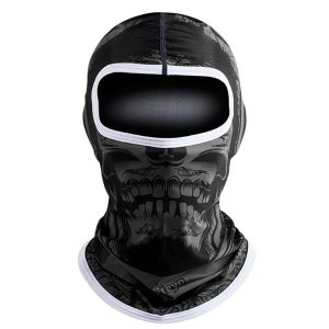 Cagoule moto skull unisexe