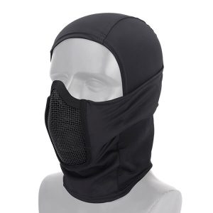 Cagoule Airsoft Noire Unisexe