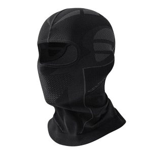 Cagoule noire moto respirante