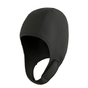 Cagoule Néoprène Noire Surf Ajustable