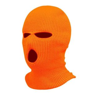 Cagoule Orange Fluo Hiver
