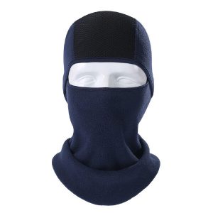 Cagoule Polaire Bleue Unisexe