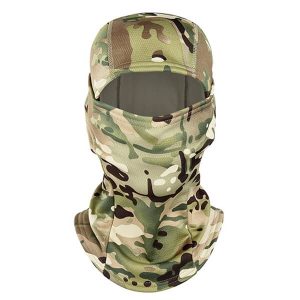 Cagoule polaire militaire kaki