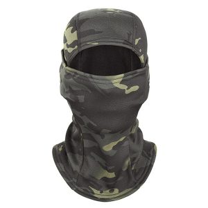 Cagoule polaire camouflage militaire