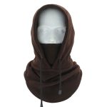 Cagoule Polaire Marron Mixte