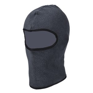 Cagoule polaire enfant gris foncé