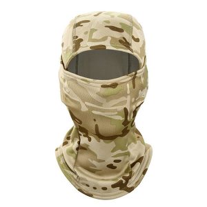 Cagoule polaire design militaire