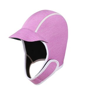 Cagoule surf rose néoprène ajustable