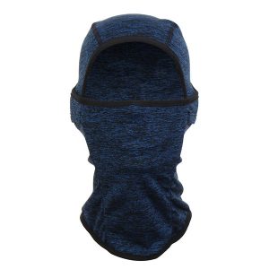 Cagoule ski enfant bleu polaire