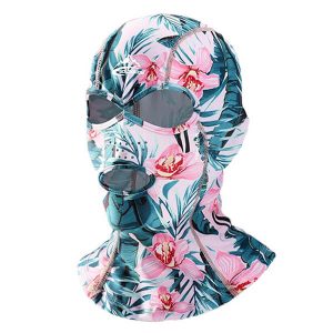 Cagoule multicolore ski polyester