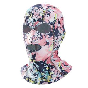 Cagoule multicolore femme élastique