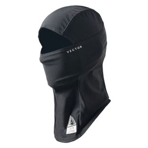 Cagoule noire coupe-vent mixte