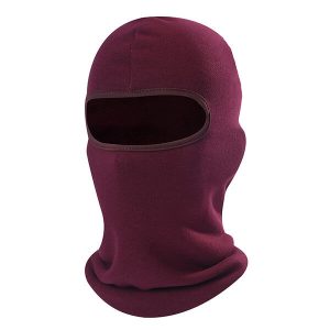 Cagoule thermique bordeaux moto