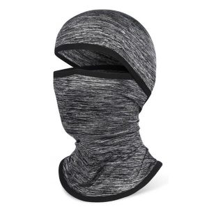Cagoule Vélo Grise en Soie