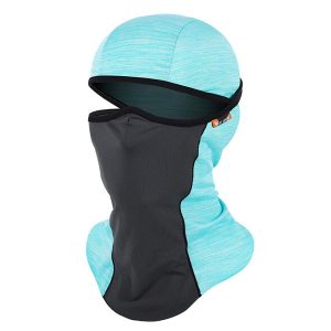 Cagoule vélo turquoise anti-UV