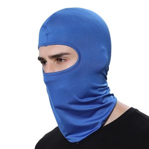 Cagoule Bleu Moto Unisexe