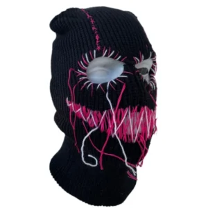 Balaclava Distressed Halloween Balaclava Funny Balaclava Face Mask Scary Balaclava Hooded Party Hat Knitted Hat Beanies