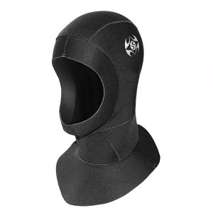 Cagoule Surf Néoprène 3mm Noir
