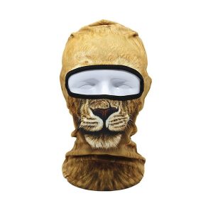 Cagoule Motif Tigre Sous Casque