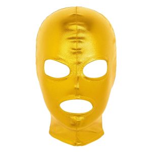Cagoule Latex Jeu Jaune Shae